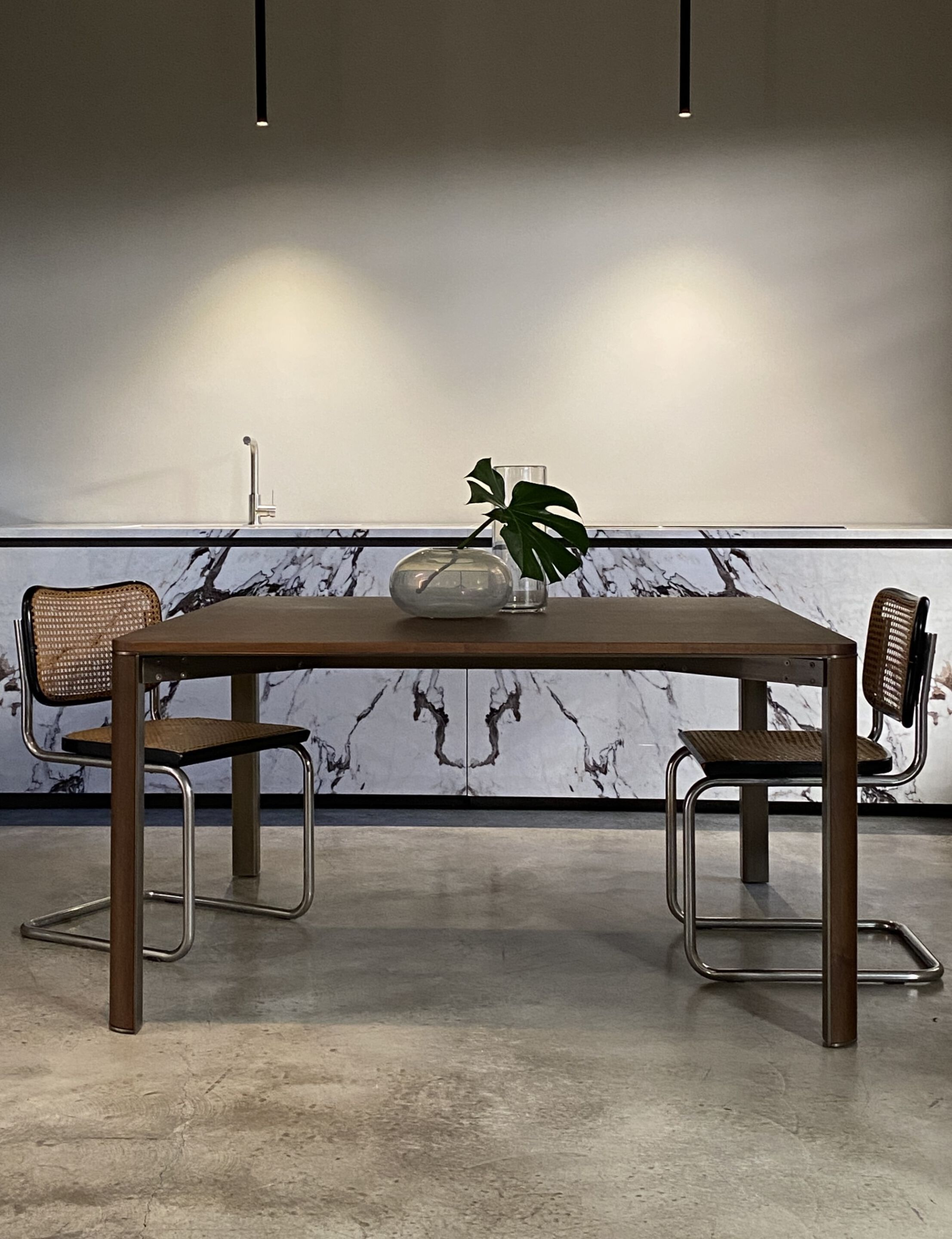 Стальной и деревянный стол mg12 Gregorio ARCH-00039947 - Вид №6