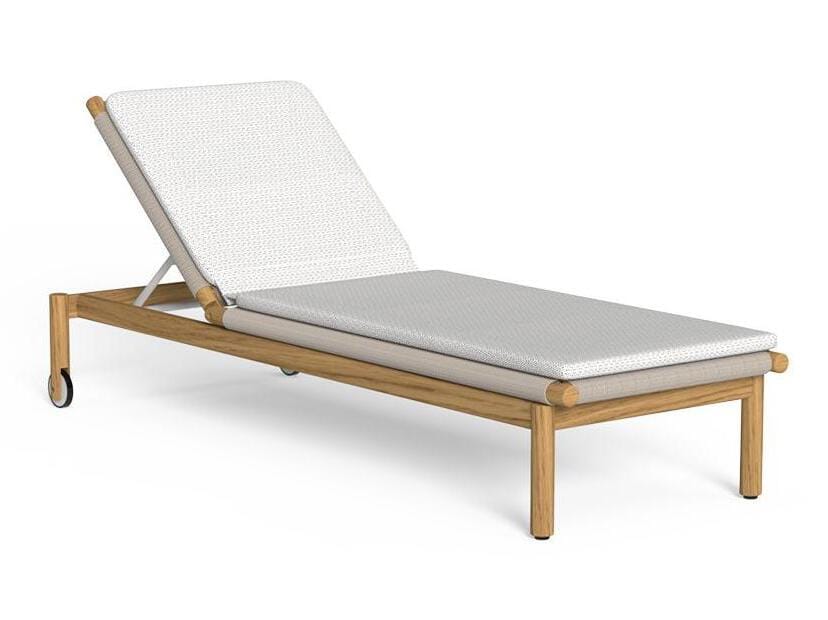 Садовая кровать из тикового дерева с колесами Talenti водолазка ARCH-00080710