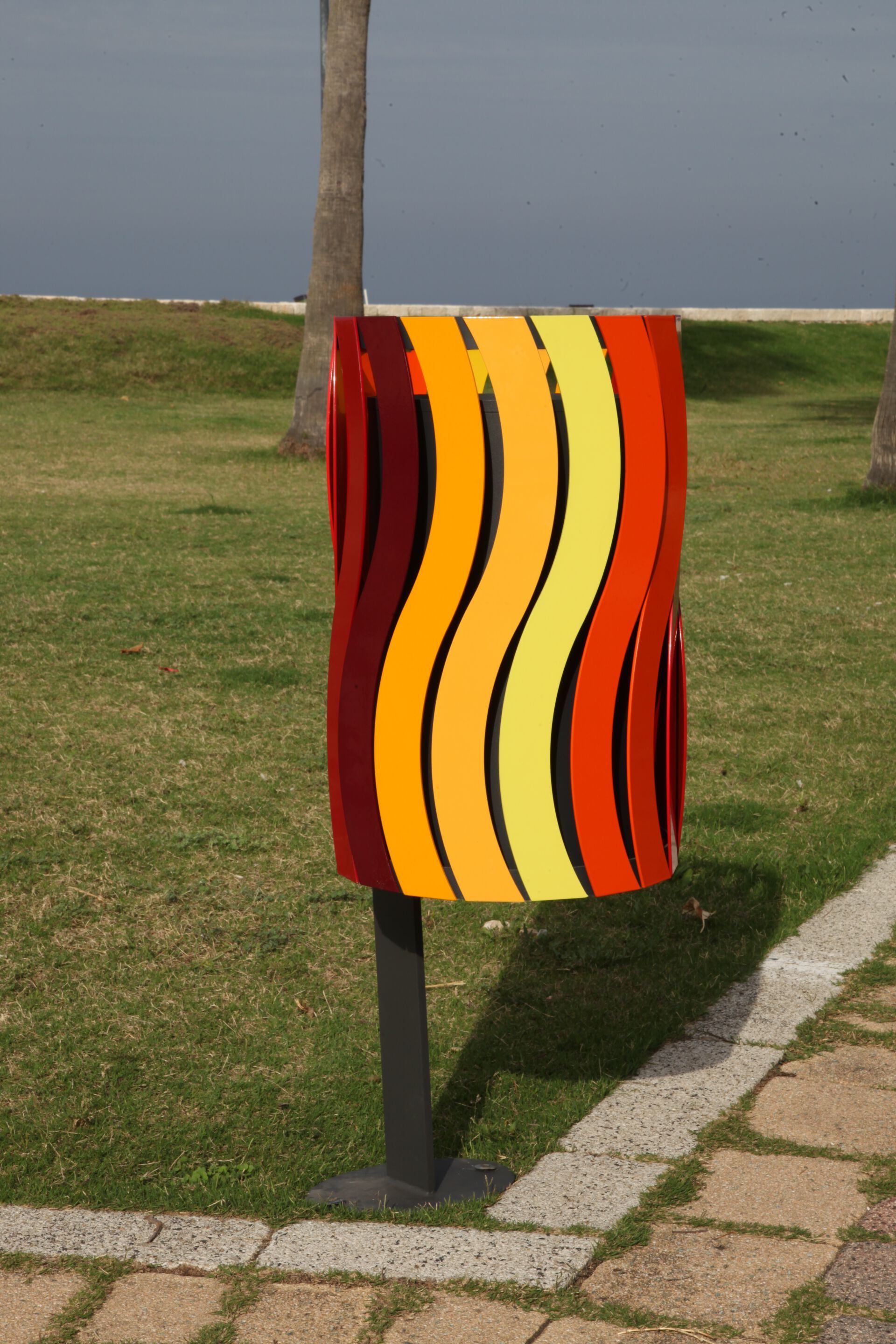 Наружная стальная стойка для мусора CITYSì ASTERIX ARCH-00106475 - Вид №5