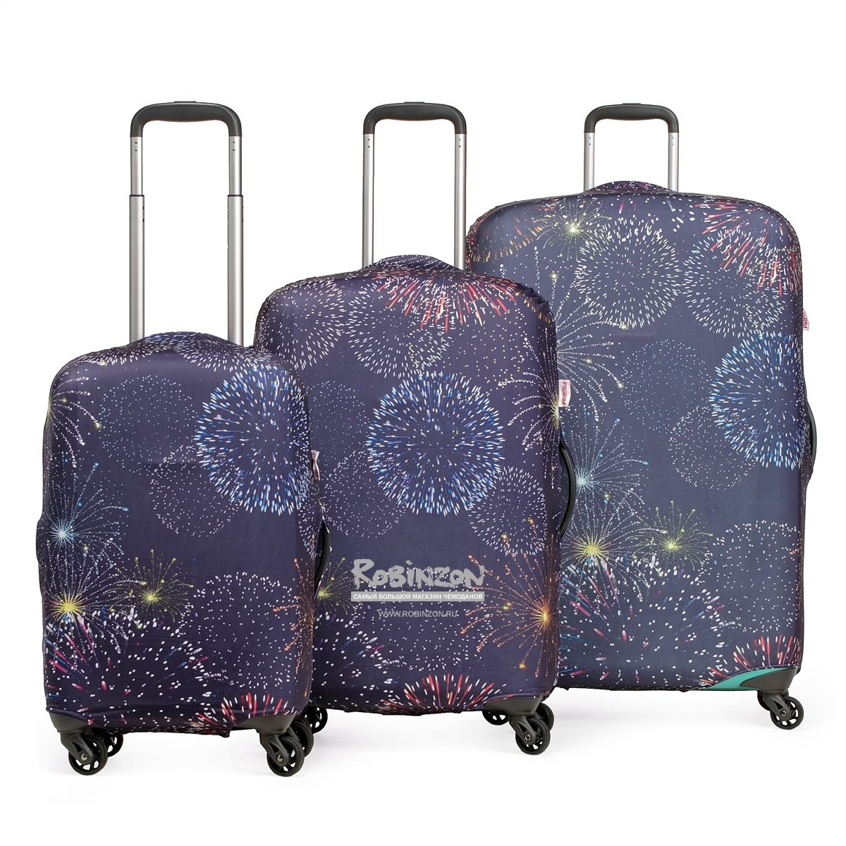 EBH386-M Чехол для чемодана средний EBH386 M Salute Eberhart  - Вид №5