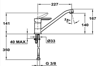 652-0072-10 Смеситель Mofem Mambo Santreyd - Вид №1
