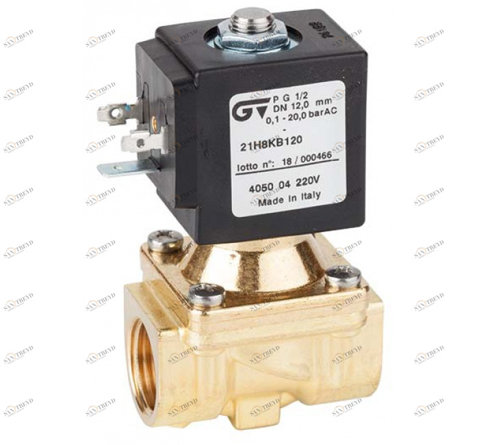GENEBRE 4050 05 c12v 2-ходовой соленоидный клапан непрямого действия Н.З 