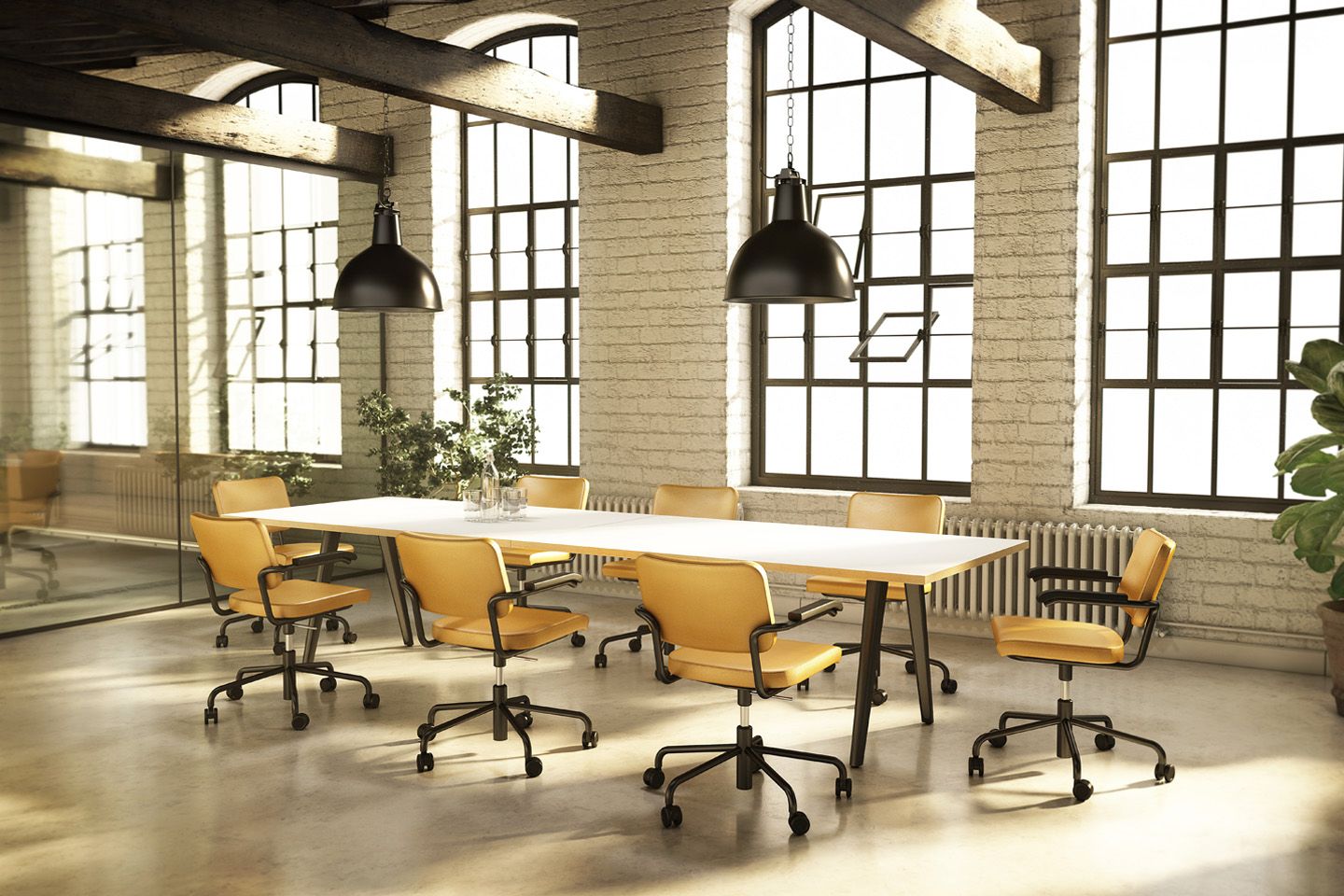 Плетеное вращающееся кресло с колесами THONET S 32 / S 64 ARCH-00027758 - Вид №5