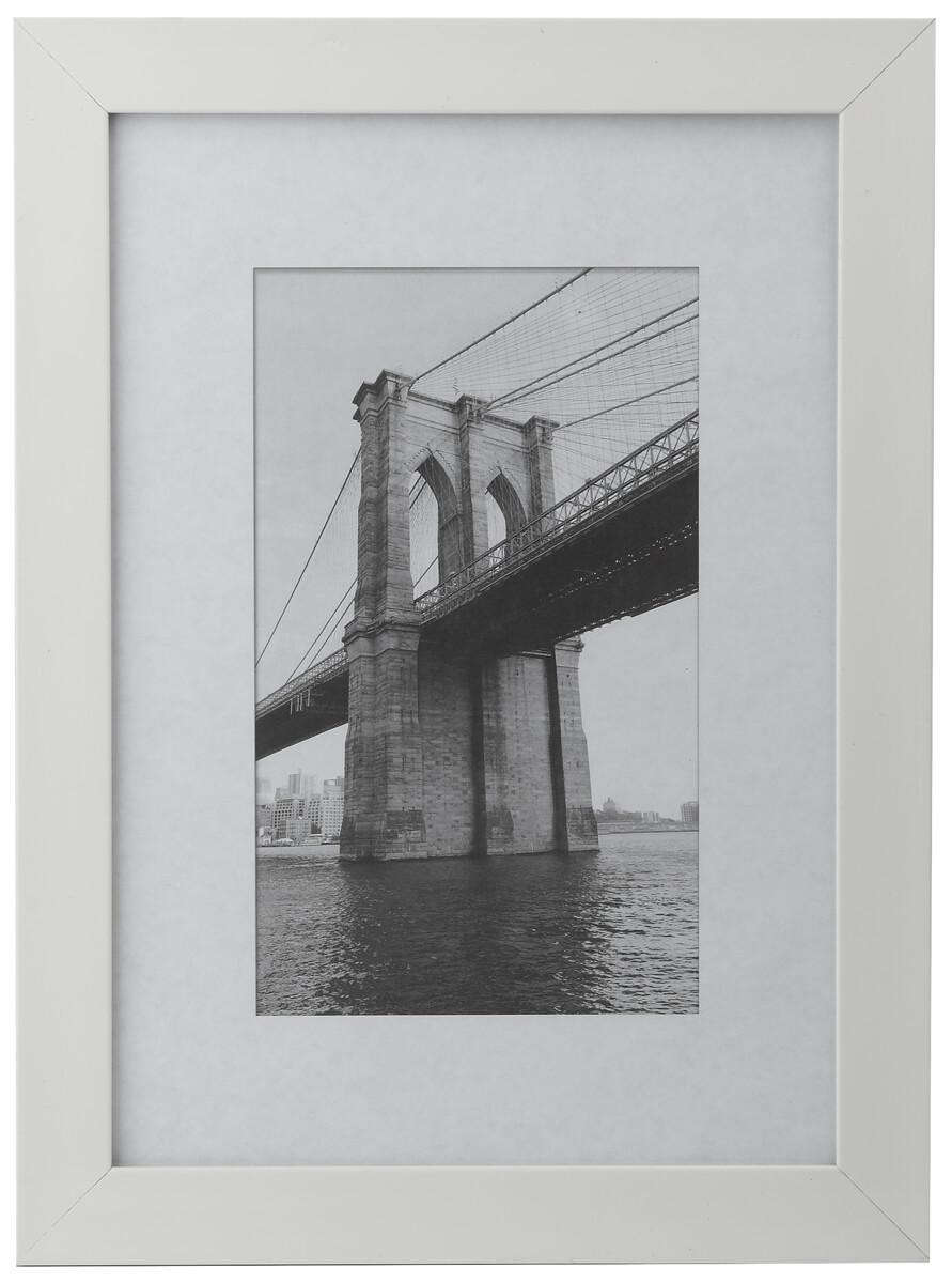 Б0035528 Фоторамка 600 / 21х30 белый с пластиком (27/540) Image Art