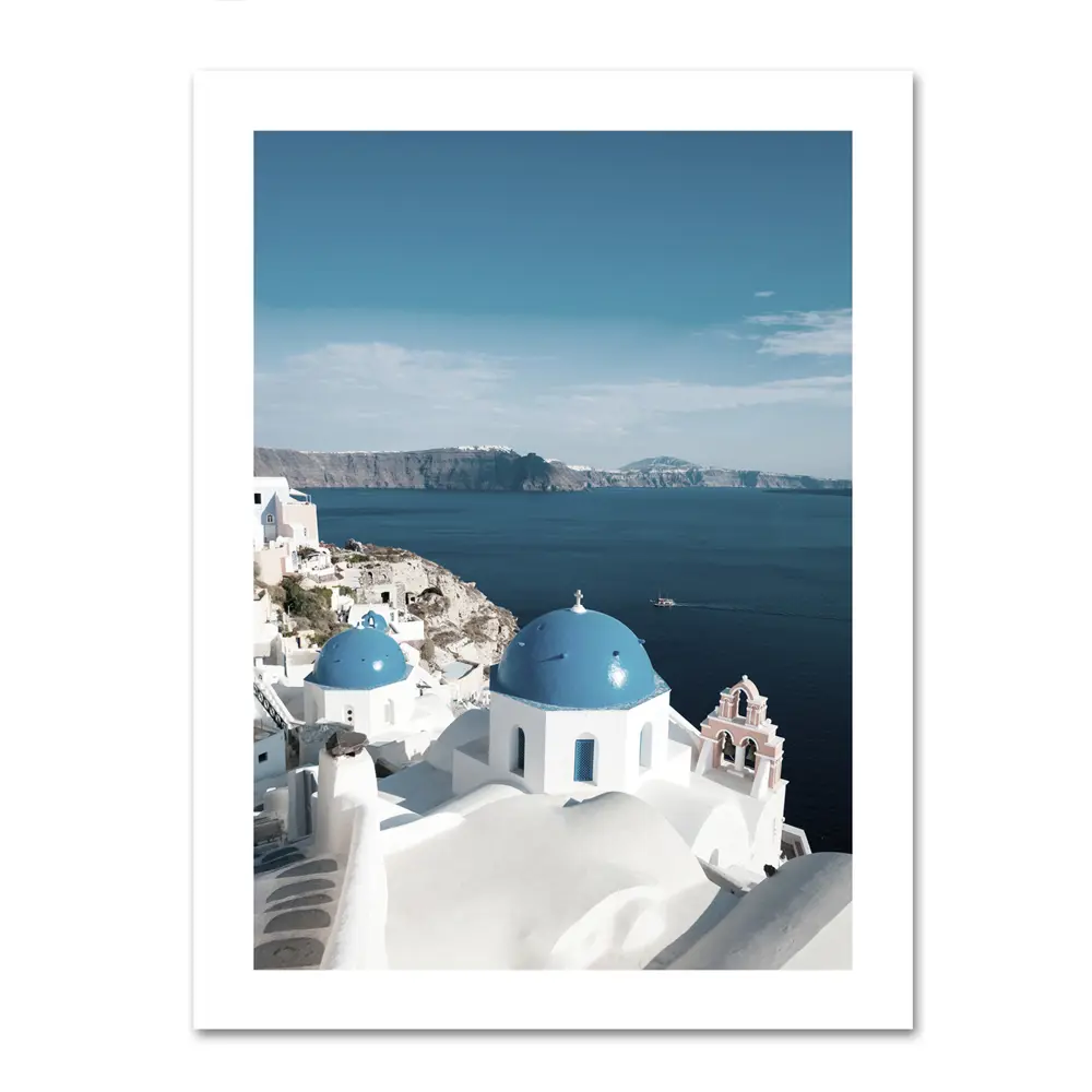 Santreyd | Триптих Санторини 30×40 см для стильного интерьера 87794372 STLM-0828628 - Вид №3