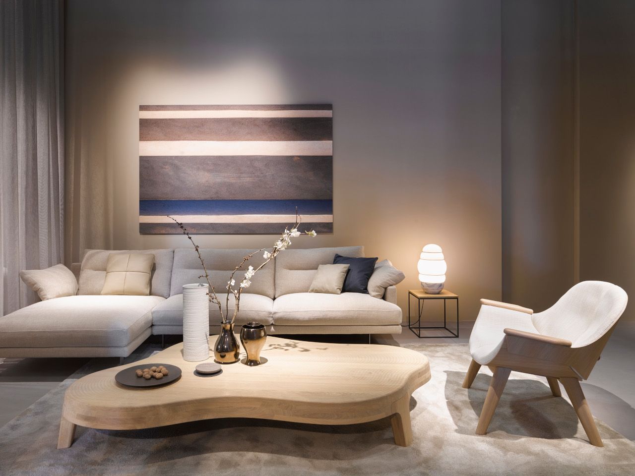 Низкий журнальный столик из массива дерева Linteloo остров ARCH-00114105 - Вид №4