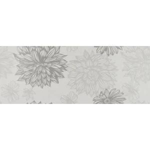 Плитка настенная Osaka Flower 20x50 см 1.3 м² цвет серый 82497526 STLM-2072676