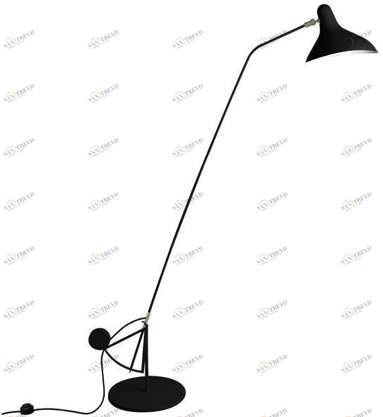 DCW éditions Торшер из стали Mantis sun-id-1476199