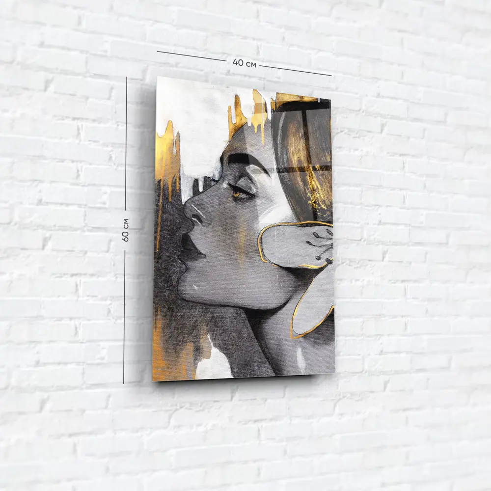 Картина на стекле Лицо 2 40x60 см 85282984 STLM-2039015 ARTABOSKO  - Вид №5