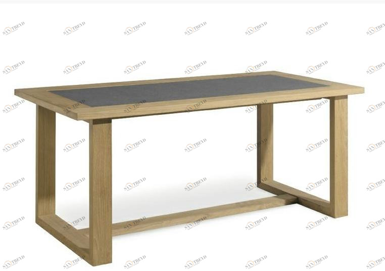 MANUTTI Прямоугольный садовый стол из тика Siena sun-id-1502939