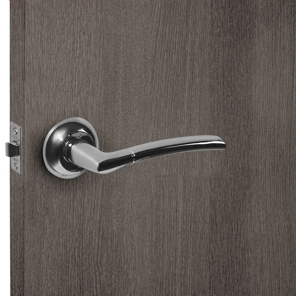 Дверные ручки Punto Ardea без запирания комплект цвет хром STLM-2151738 - Вид №6