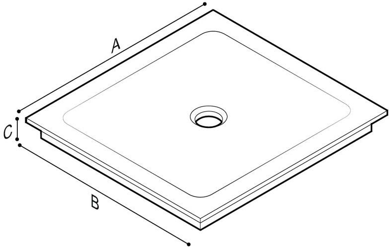 Ponte Giulio Поддон из акрилового камня на заказ Hug sun-id-1449610 - Вид №1