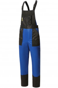 61479 Полукомбинезон "Мастер" василек-черный  Летняя спецодежда  размер 64-66/170-176