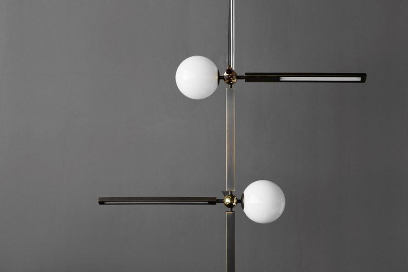 VeniceM Торшер Led из латуни с диммером sun-id-1441945 - Вид №3