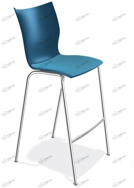 Casala Табурет пластиковый с подставкой для ног Onyx barstool 2431/07
