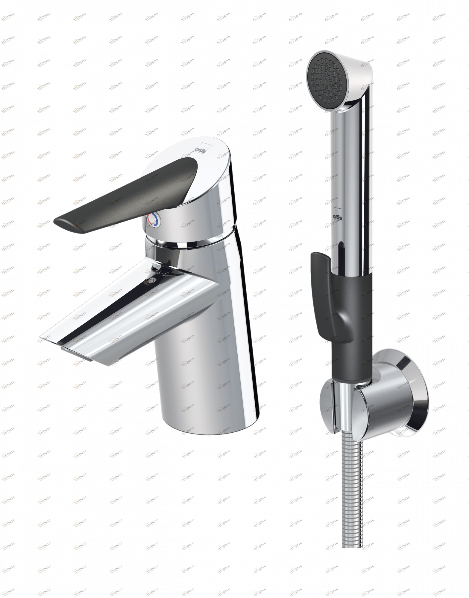 Oras 2712F Смеситель для умывальника 2712F Optima Хром 