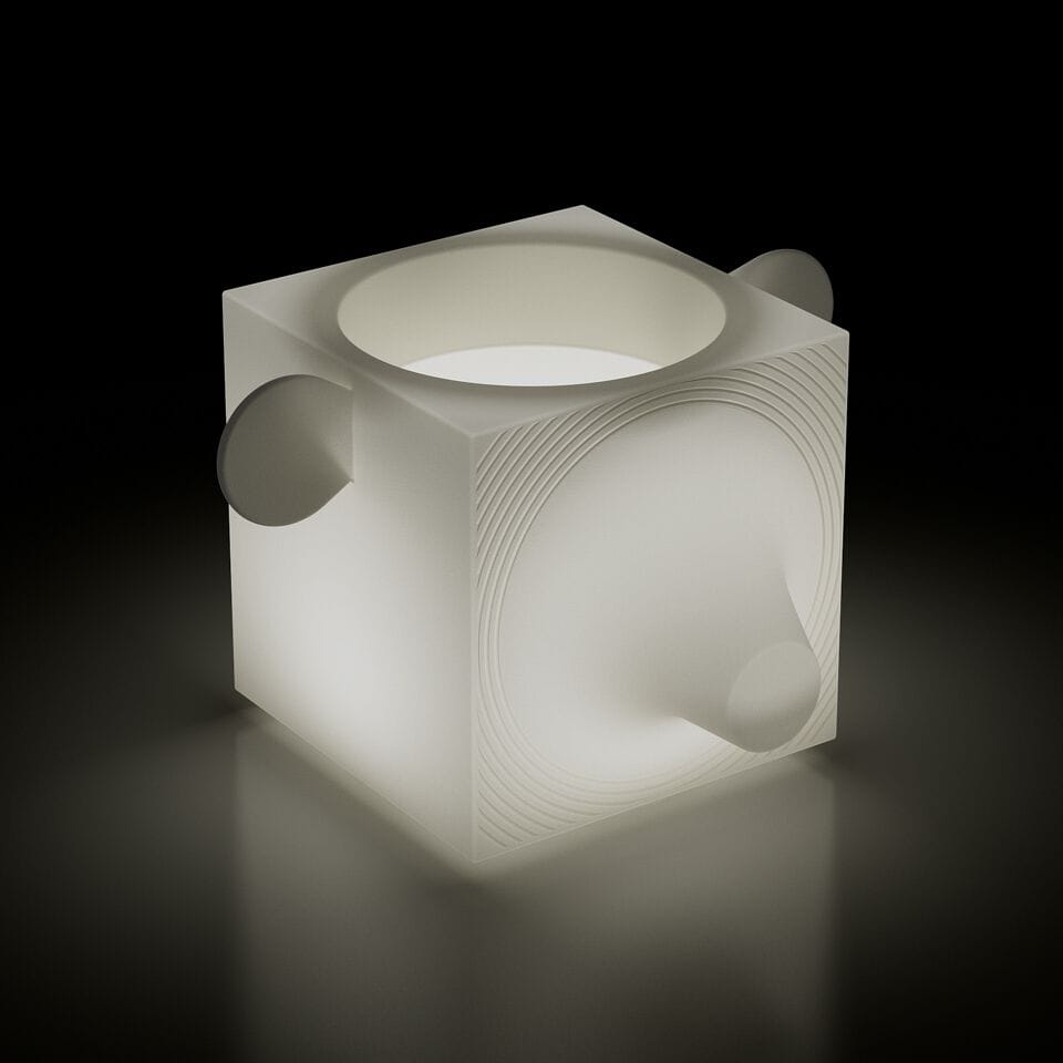 Квадратный полиэтиленовый садовый горшок Lyxo Design FERA CAPO ARCH-00031111 - Вид №9