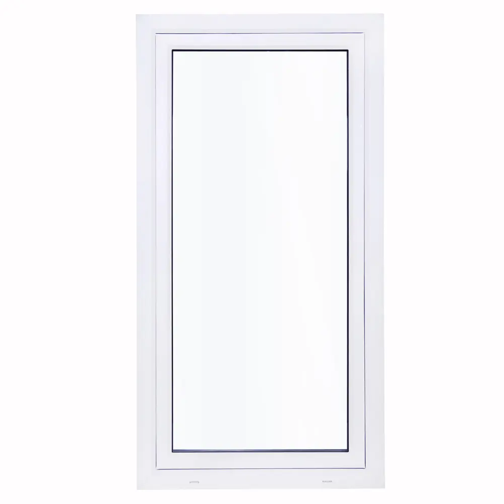 Окно пластиковое ПВХ Deceuninck одностворчатое 1270х800 мм (ВхШ) правое двухкамерный стеклопакет белый/белый STLM-2125999 - Вид №3