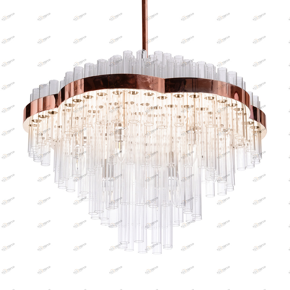 Люстра Chemistry rose gold от Delight Collection золото GP15071-L RG DELIGHT COLLECTION ДИЗАЙНЕРСКИЕ 247071 Золотой 