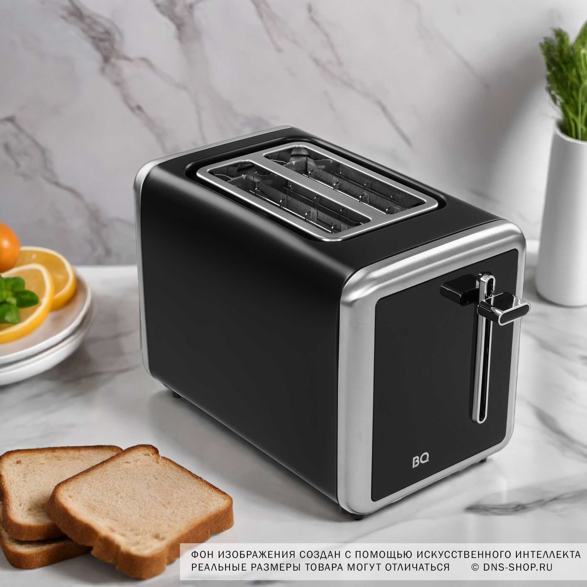 9070819 Тостер BQ T4002 серебристый STDN-0026771 - Вид №9