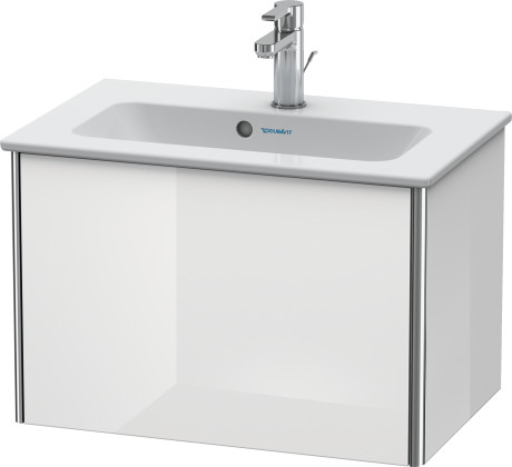 XS406500909 Тумбочка подвесная компакт XSquare #XS4065 610 x 388 мм Светло-голубой матовый декор Duravit - Вид №2