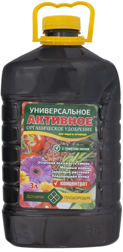 18399363 Удобрение «Долина плодородия» органическое универсальное 3 л STLM-0010674