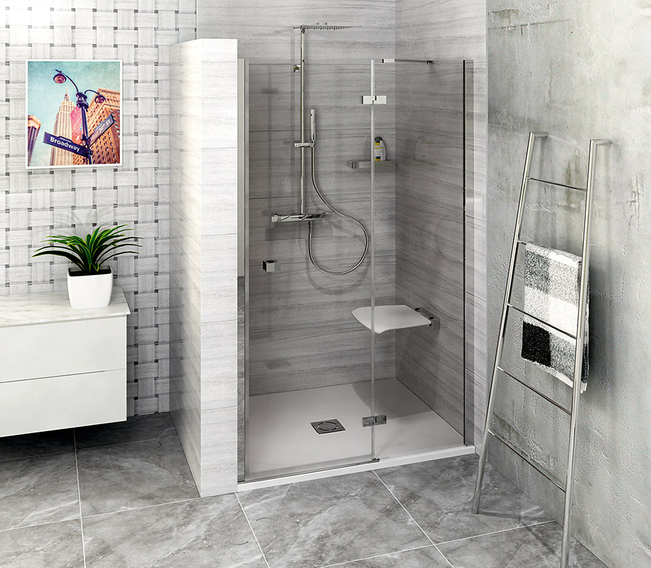 FL1513L Polysan Ширмы для душа FORTIS LINE 