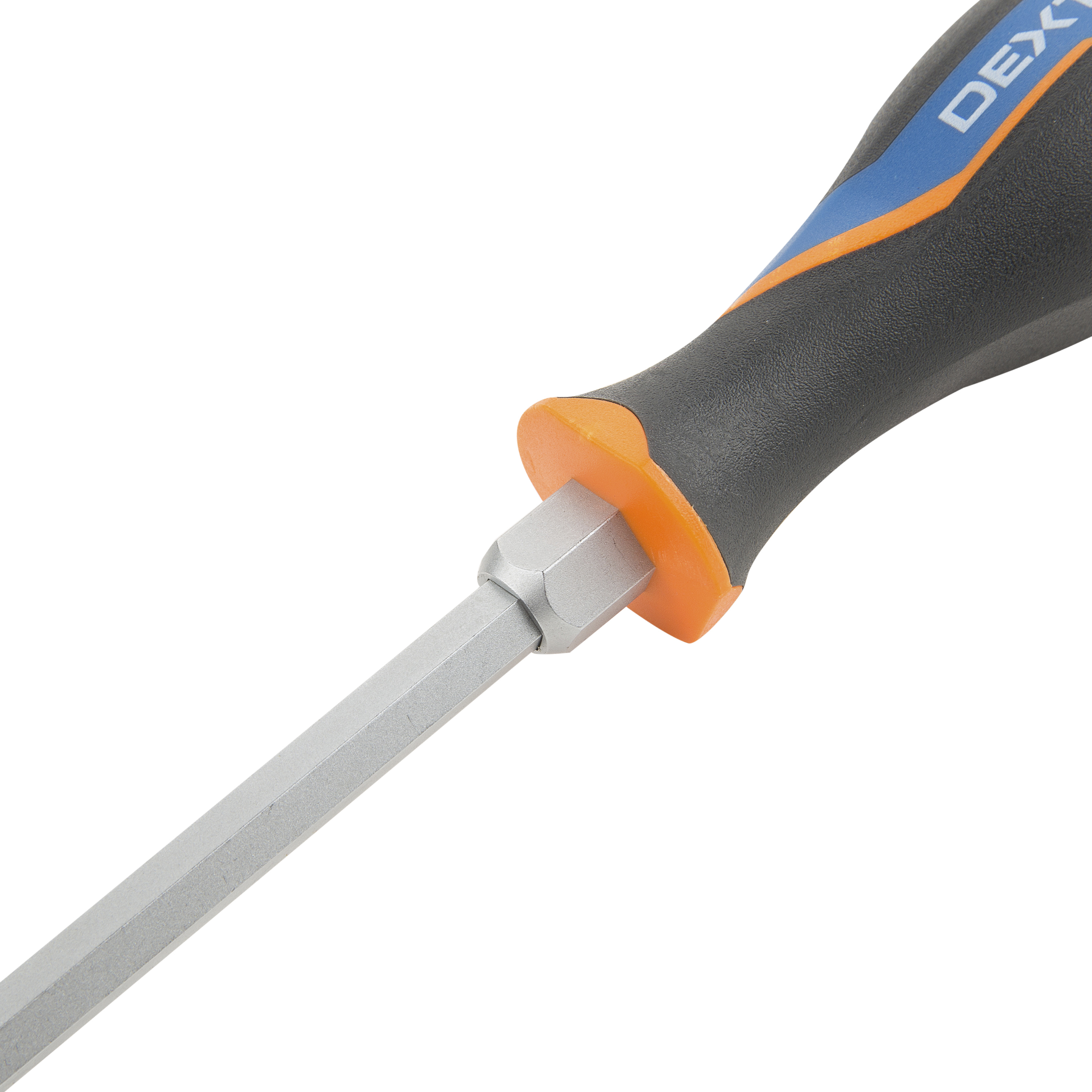 Отвертка шлицевая Dexter SL10 с магнитным наконечником 18147537 STLM-0009578 - Вид №5