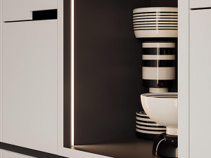 Встраиваемый светодиодный профиль с непрямым освещением