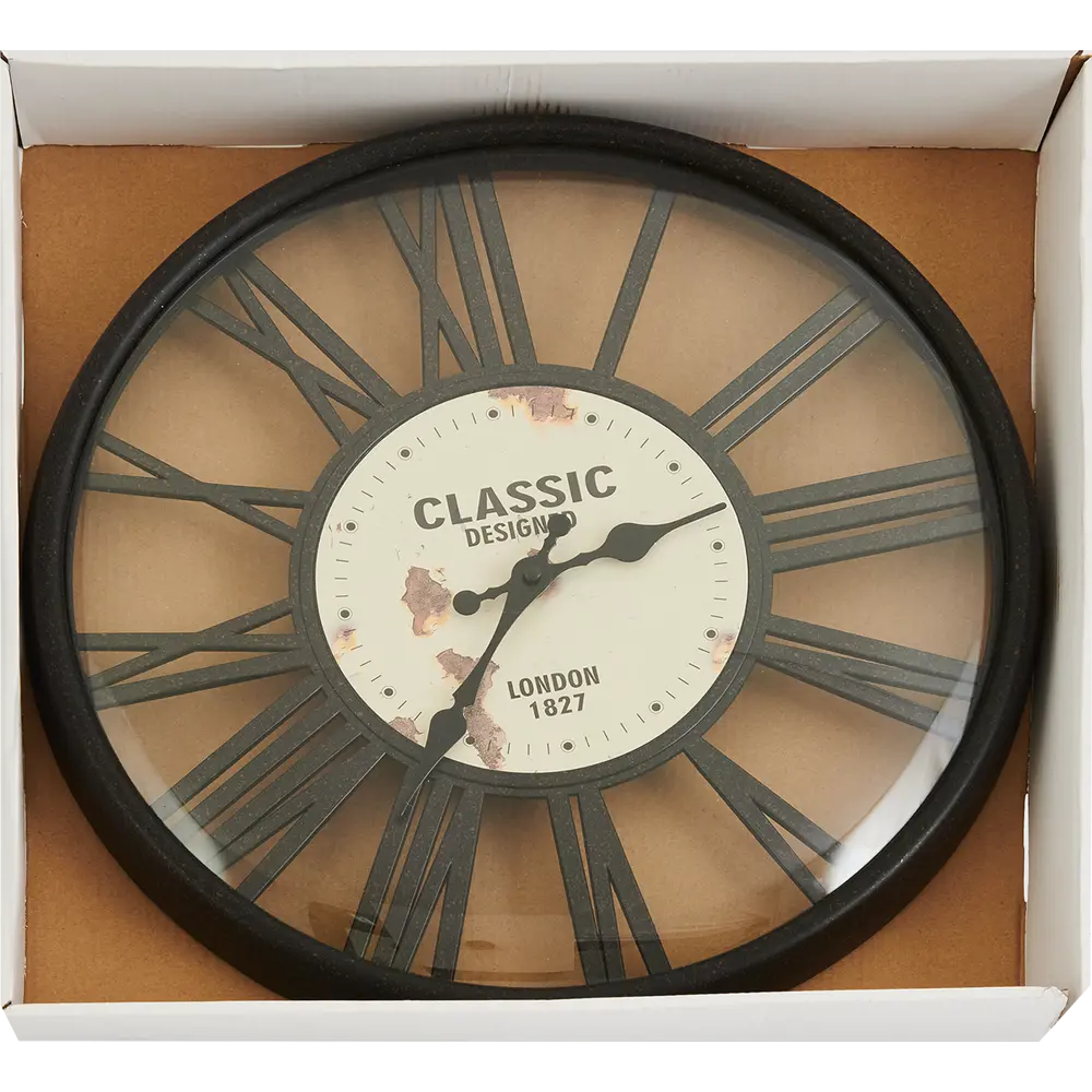 Часы настенные Dream River DMR 6111 круглые D40.6 см цвет черный STLM-2146888 - Вид №3
