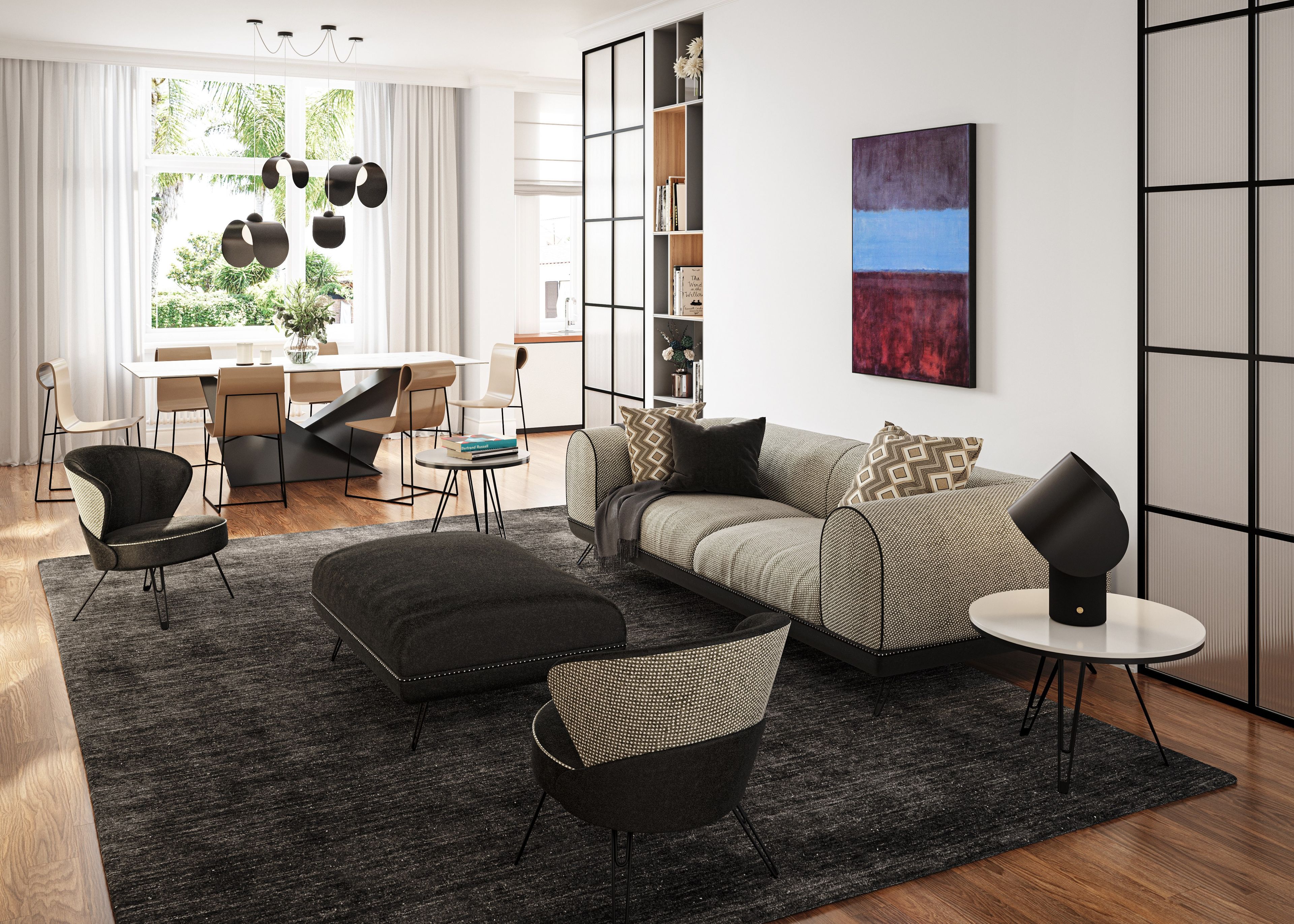 Круглый журнальный столик Liu Jo Living Collection LINEAR SHORE ARCH-00150894 - Вид №5