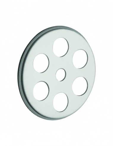 061900 000 00  Решетка перелива круглая для мойки, Д. 39 мм, нержавеющая сталь Valentin Сталь  - Вид №1
