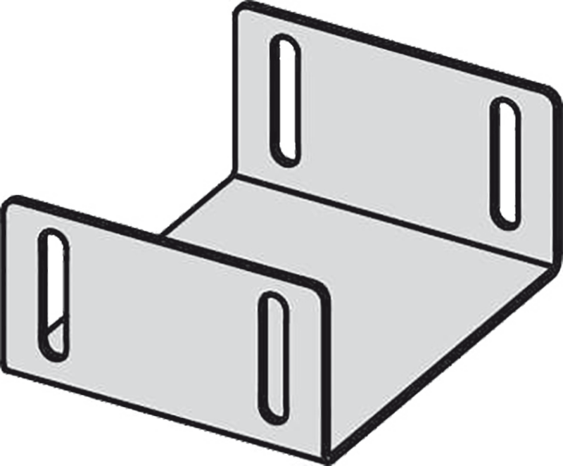 Перемычка для дренажных желобов 75 мм, нержавеющая сталь ALCAPLAST ADZP005 - Вид №1