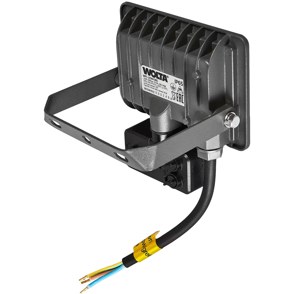WOLTA LED-прожектор с датчиком движения 20Вт для уличного освещения 89354369 STLM-0923681 - Вид №4