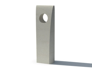 Реконструированный каменный столбик