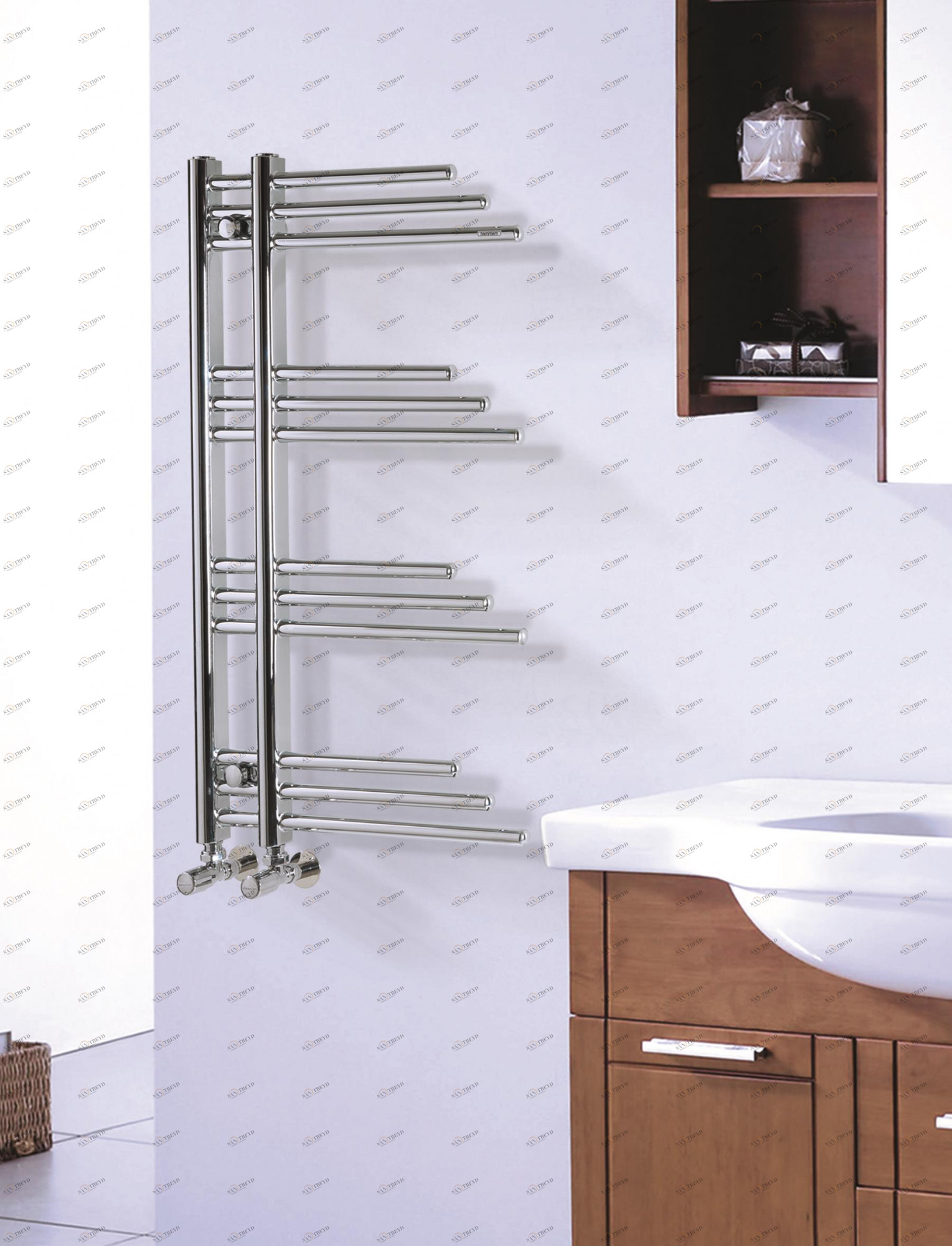 Полотенцесушитель Hammam DORLION Mild steel  комбинированный; электрический или водяной Сталь 