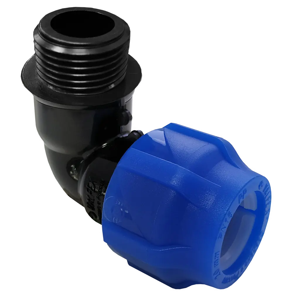Отвод комбинированный 90° ПНД Valfex 1 1/4"x50 мм НР 85457874 STLM-2101256 