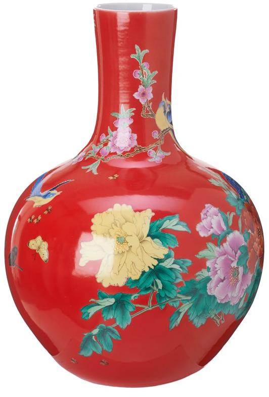 Pols Potten Фарфоровая ваза в восточном стиле  230-205-196  - Вид №3