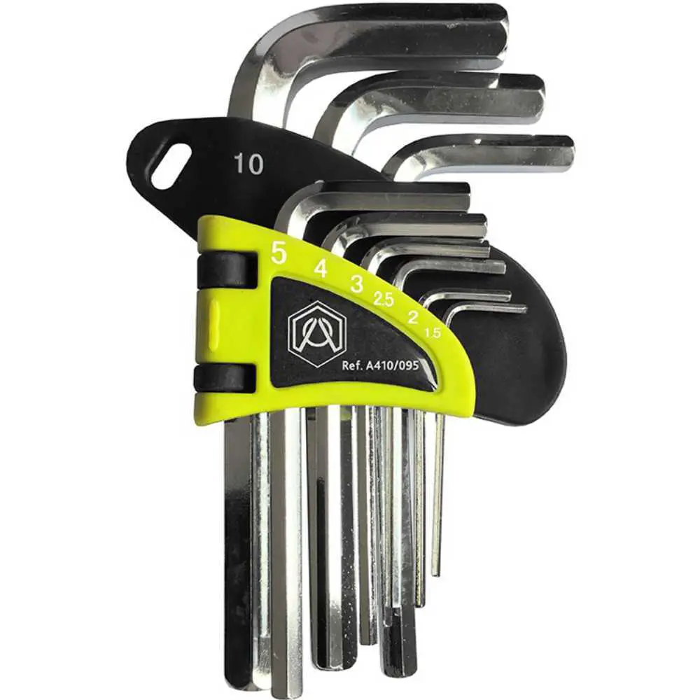 Набор ключей шестигранных Armero короткие 9 предметов STLM-2116342