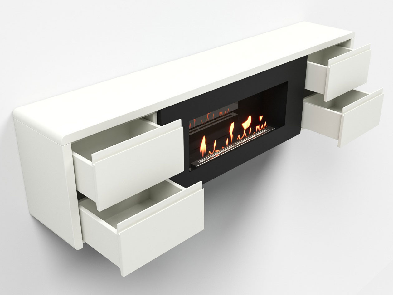 9101969 Биокамин с тумбой Firelight BFP/P-1700 lux черный STDN-0023196 - Вид №5