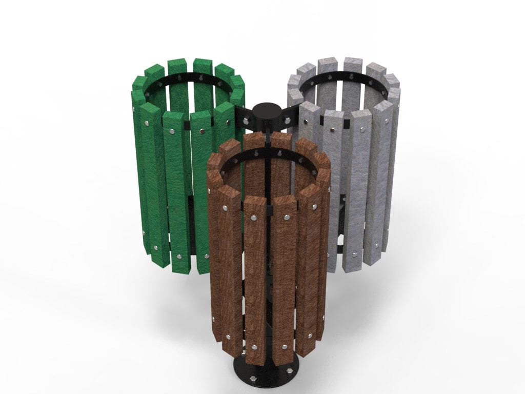 Стойки для мусора Strongplast для наружного использования EUROCOMITALIA современная мебель ARCH-00033266 - Вид №1