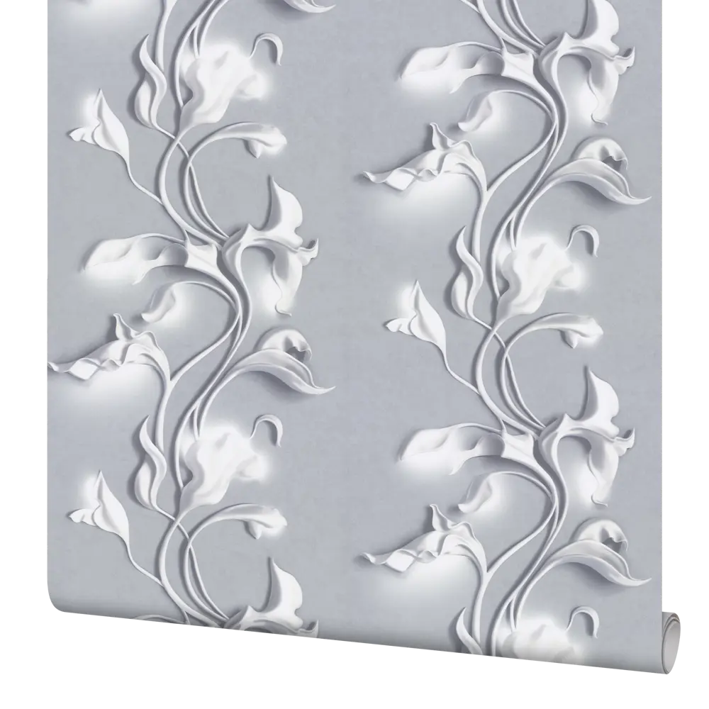 Обои флизелиновые Palitra Home Barelief серые 1.06 м HC72275-14 STLM-2087701