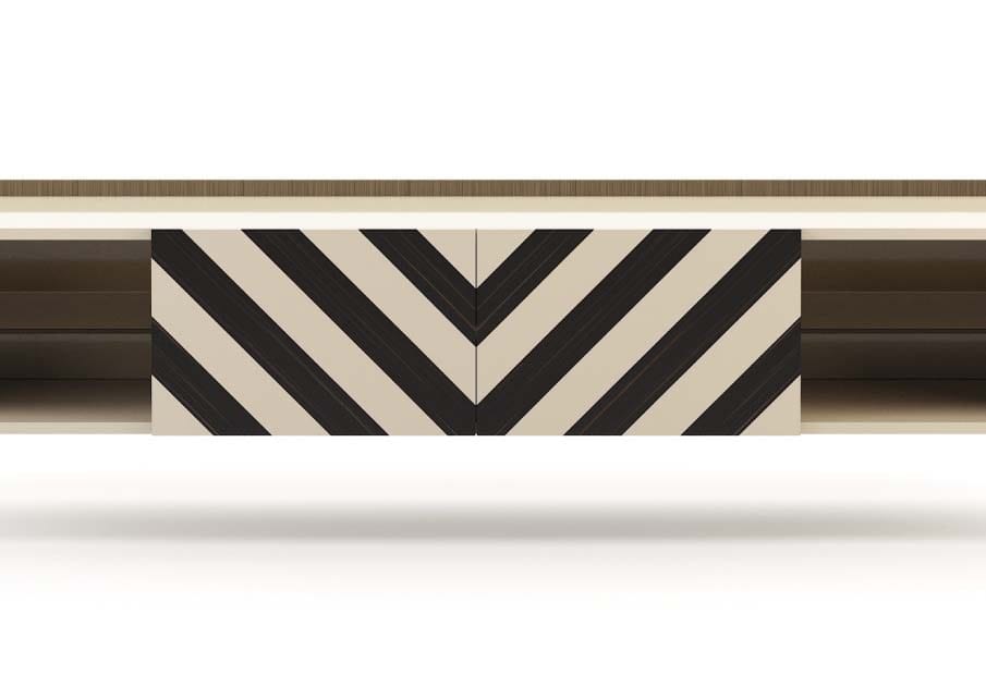 Деревянный шкаф для телевизора с распашными дверцами Stylish Club His &amp ARCH-00121988 - Вид №4