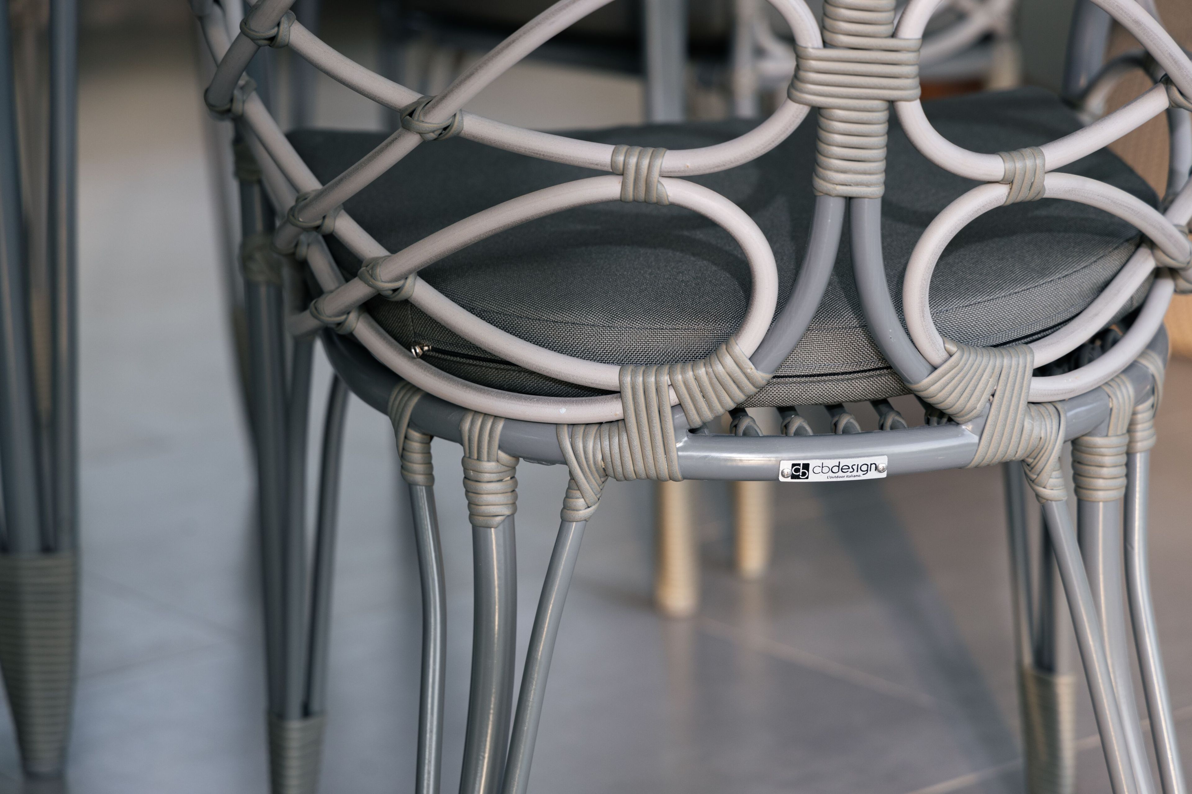 Алюминиевый садовый стул с подлокотниками cbdesign Мелодия ARCH-00116803 - Вид №10