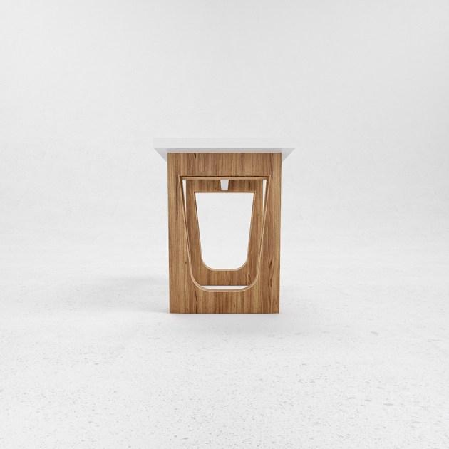 ODESD2 Скамейка из фанерованной древесины B sun-id-1352764 - Вид №1