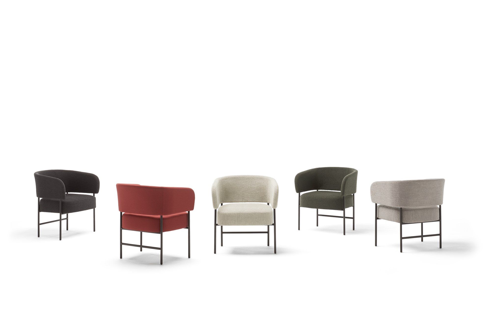 Тканевое кресло с подлокотниками Blasco&Vila RC Metal ARCH-00117948 - Вид №17