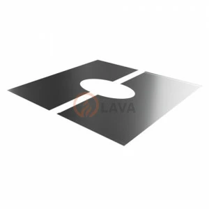 Фланец раздвижной LAVA 300, угол 45*, нерж. 439 (0,5)