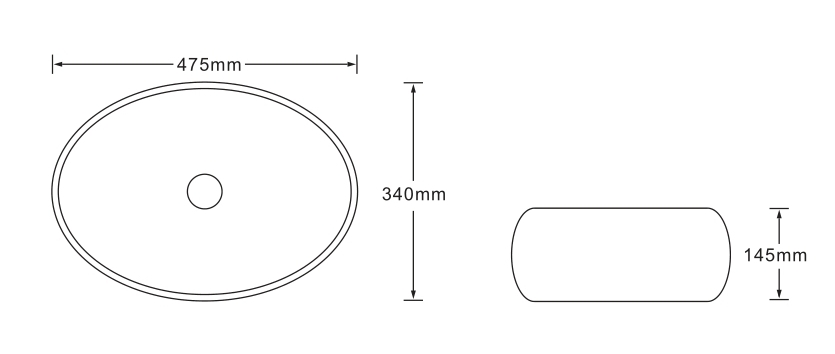 Раковина чаша SL-7028 SANTILINE  - Вид №1