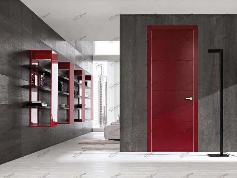 BLUINTERNI Распашная дверь с косяком B-frame sun-id-1400301