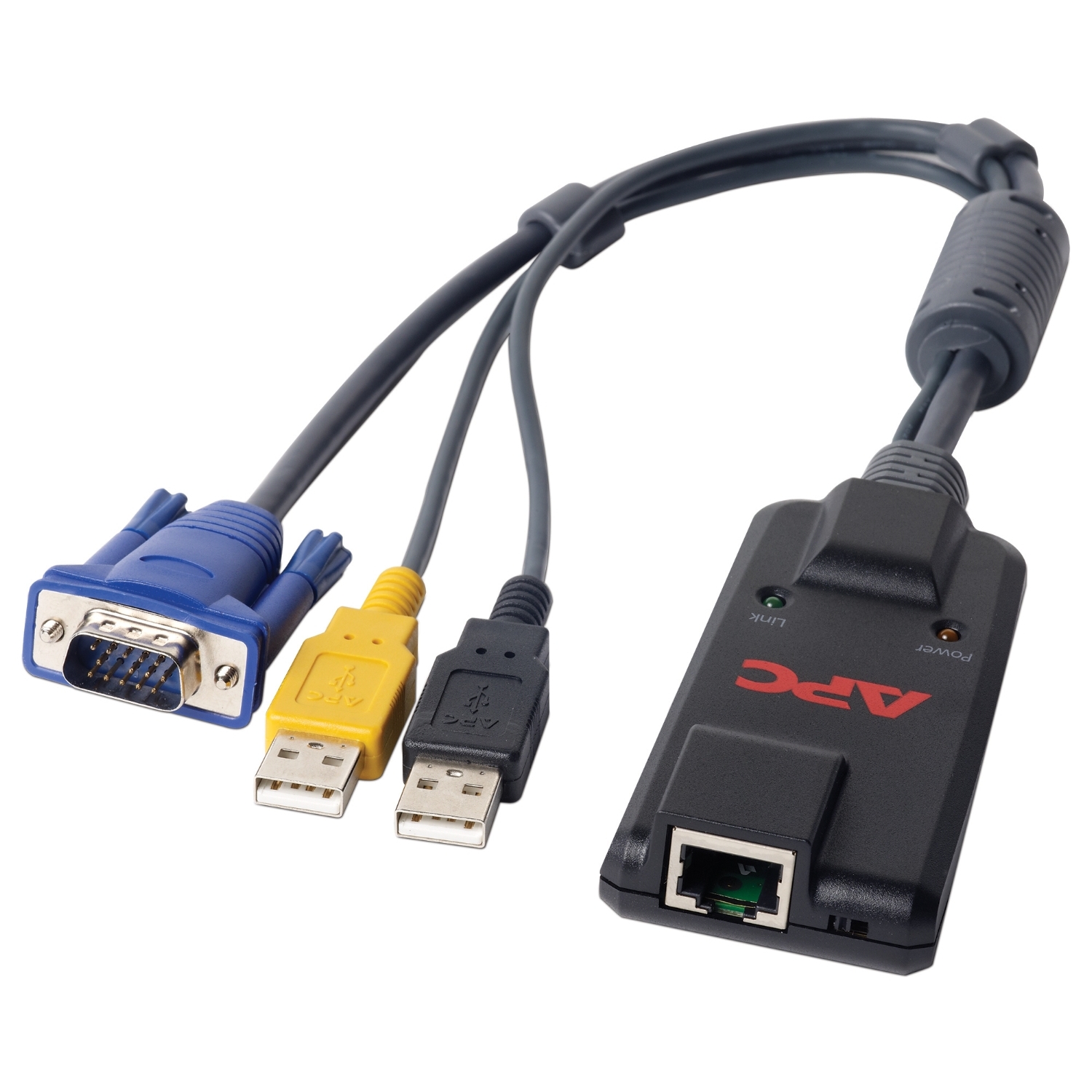 KVM-USBVMCAC Серверный модуль APC KVM с интерфейсом USB, поддержкой CAC и функции виртуального дисковода Schneider Electric 